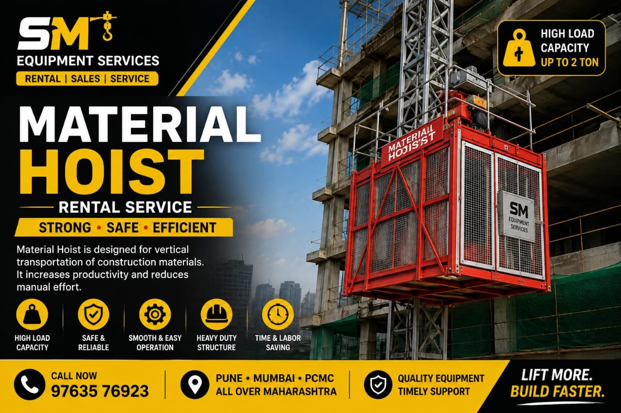 Material hoist rental